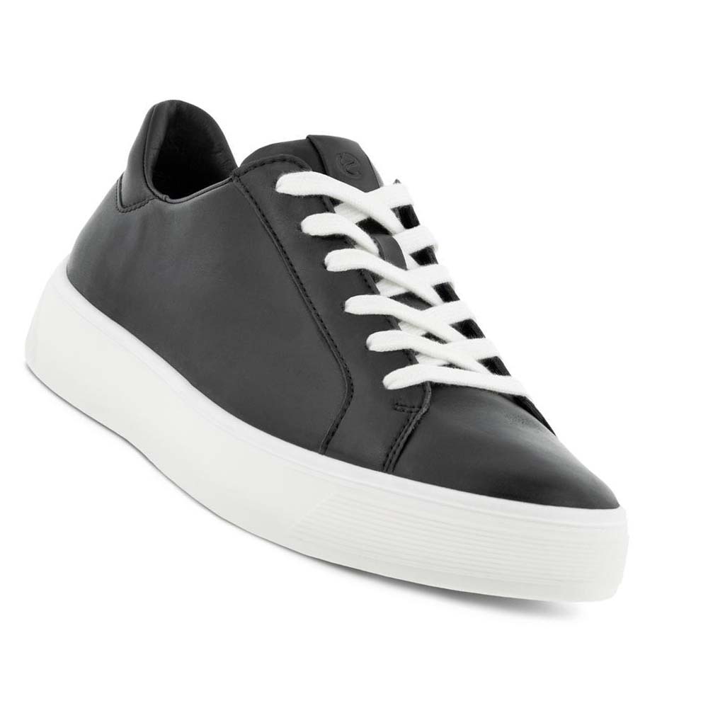 Ecco Street Tray Sneakers Dam Svarta | SE 260DFM